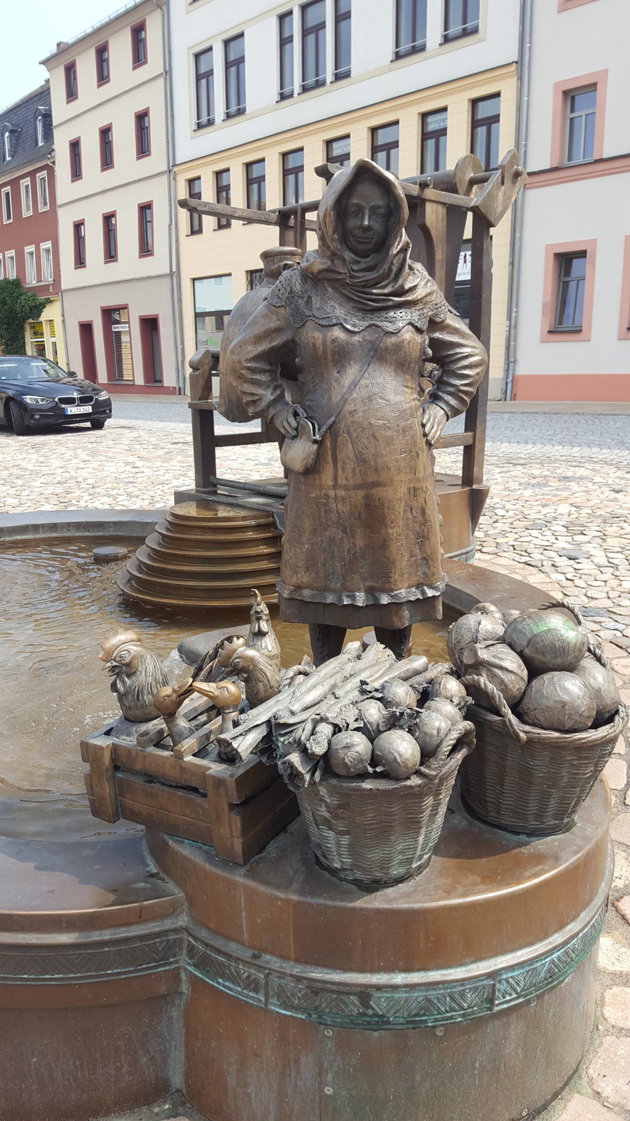 Figur Marktfrau