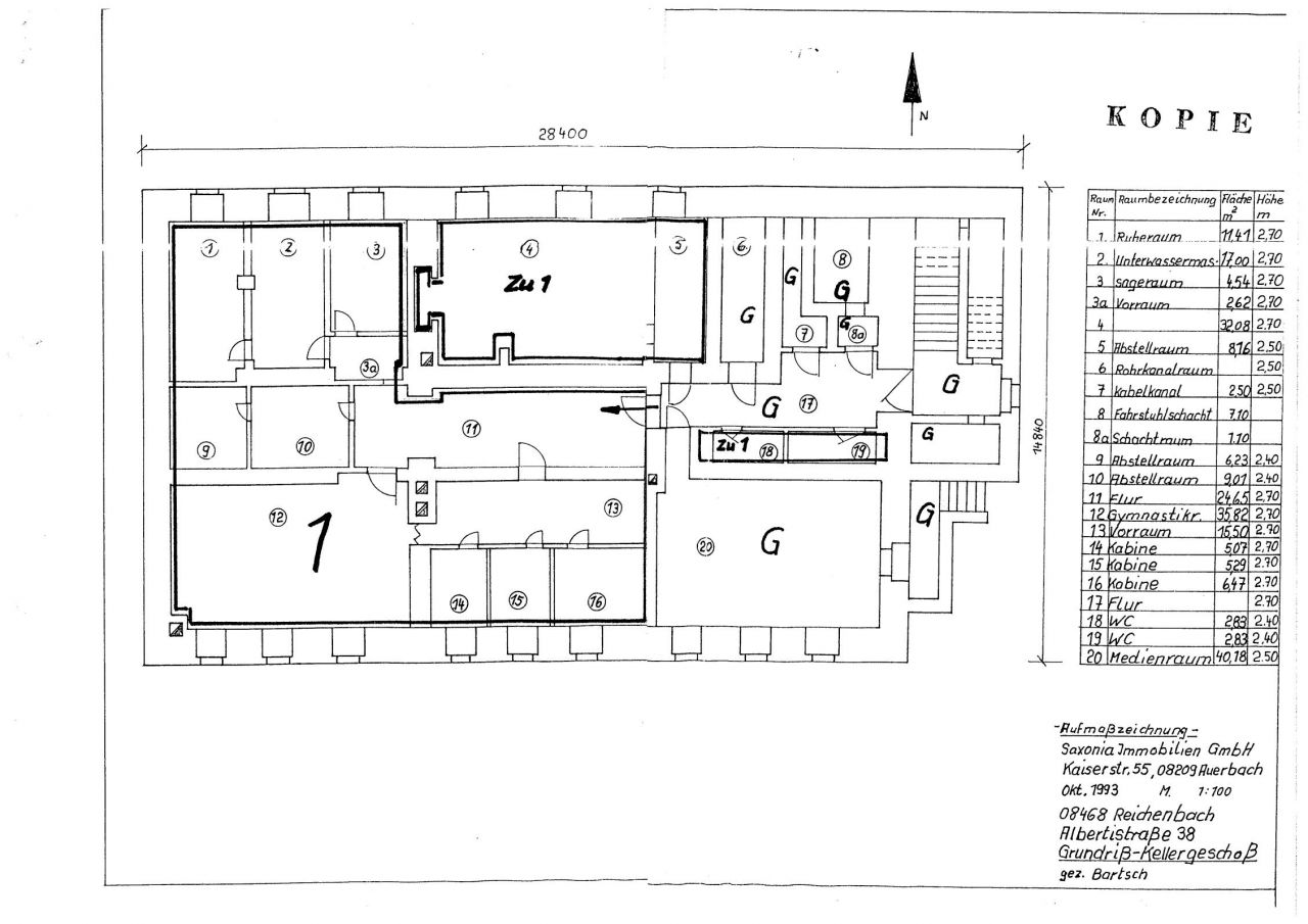Grundriss KG