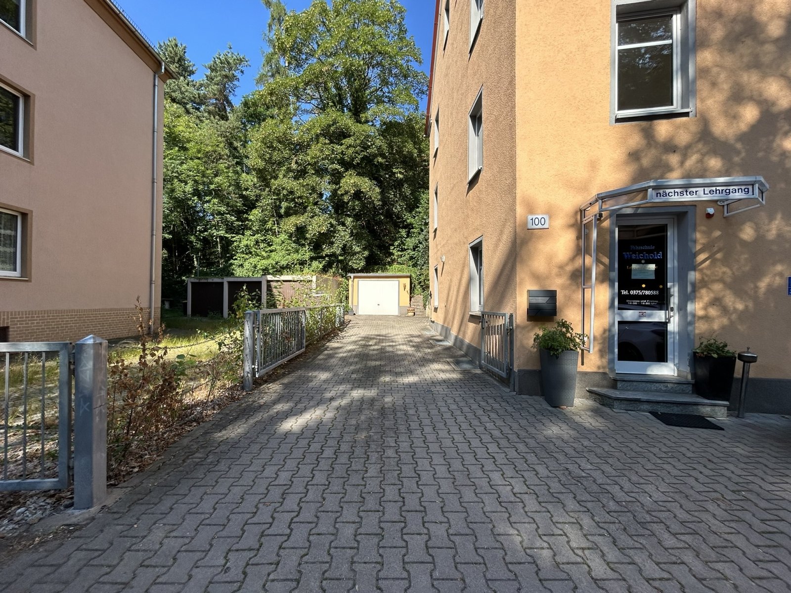 Zufahrt Stellplätze Zufahrt Stellplätze