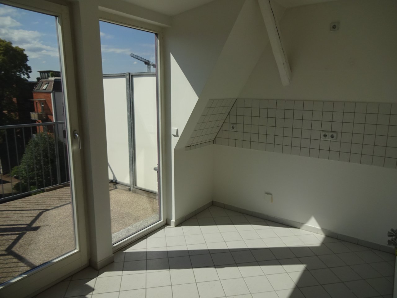 Küche, Balkon