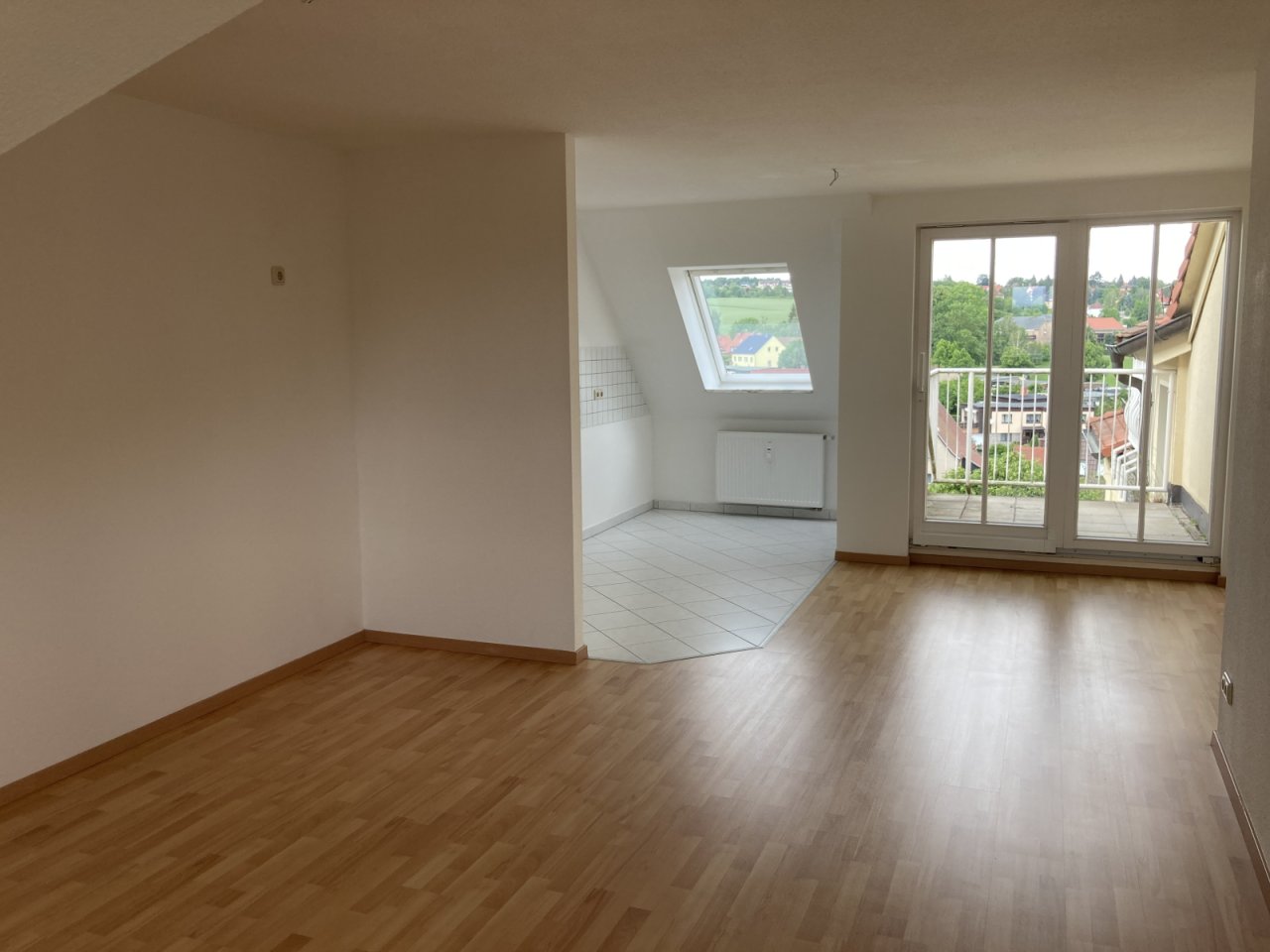 Wohnzimmer, Küchenecke