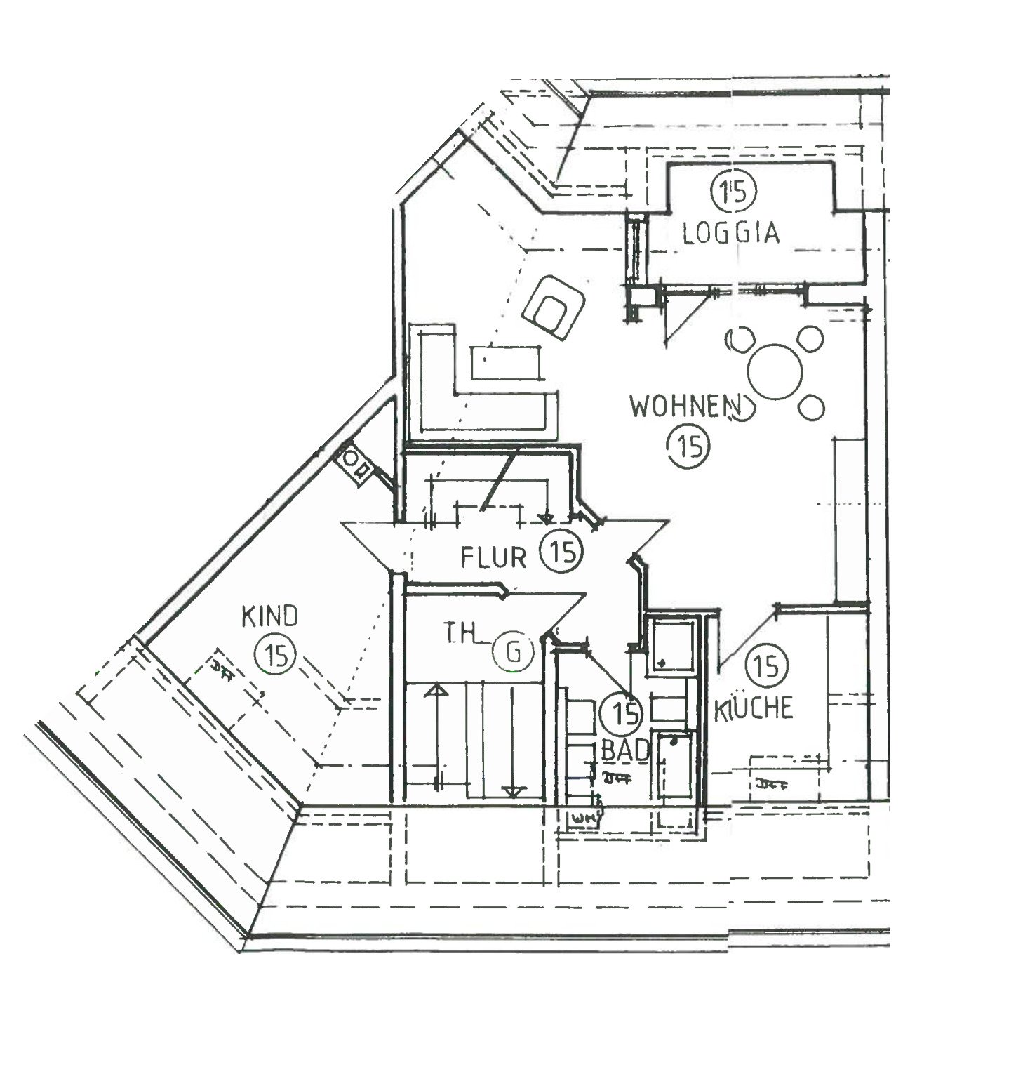 Grundriss 1. DG Grundriss 1. DG