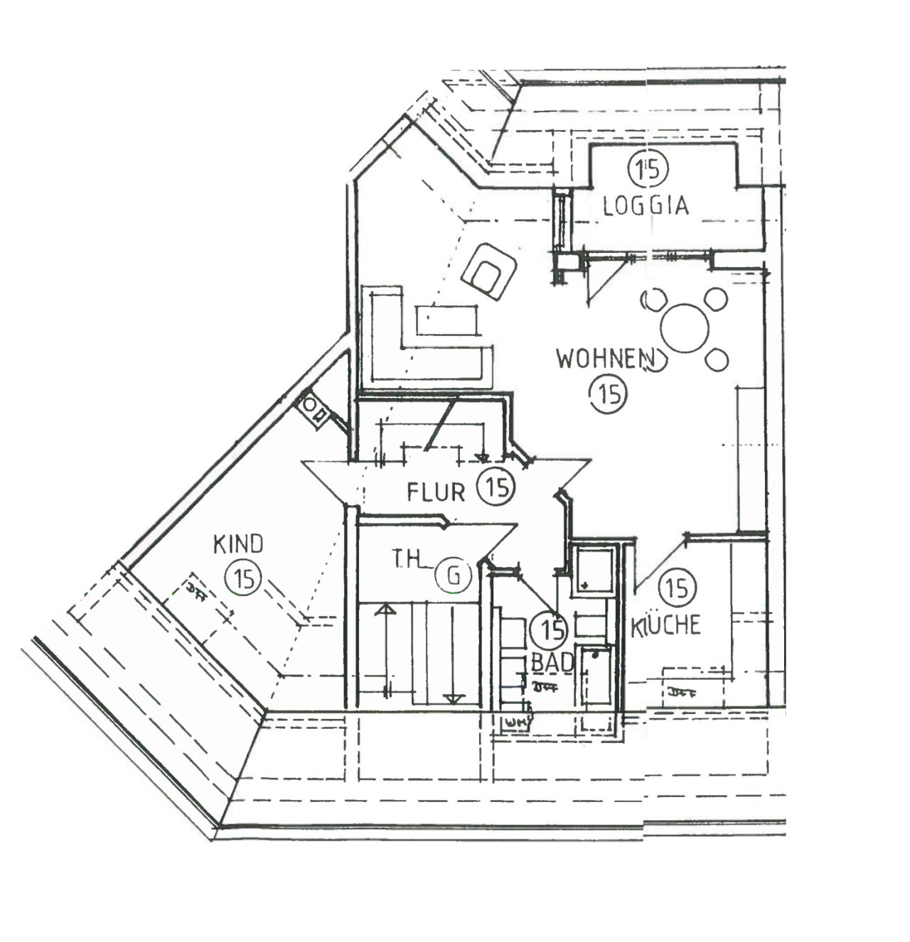Grundriss 1. DG Grundriss 1. DG