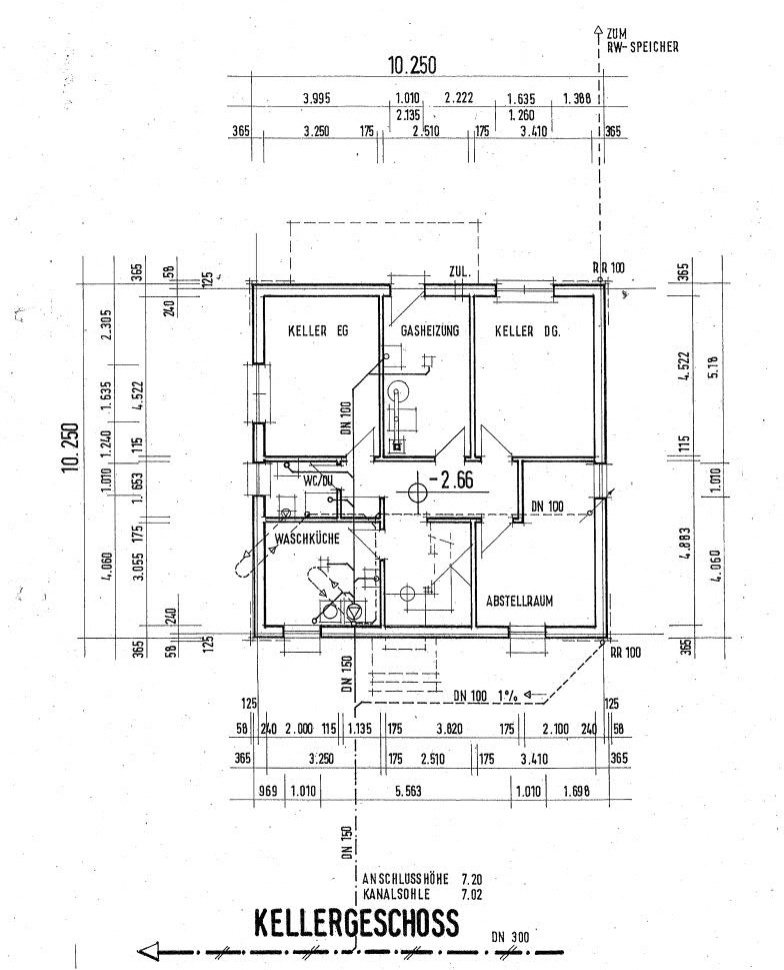 Grundriss Kellergeschoss Grundriss Kellergeschoss