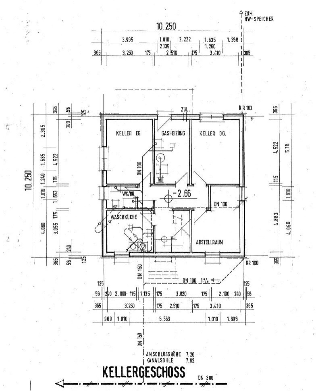 Grundriss Kellergeschoss Grundriss Kellergeschoss