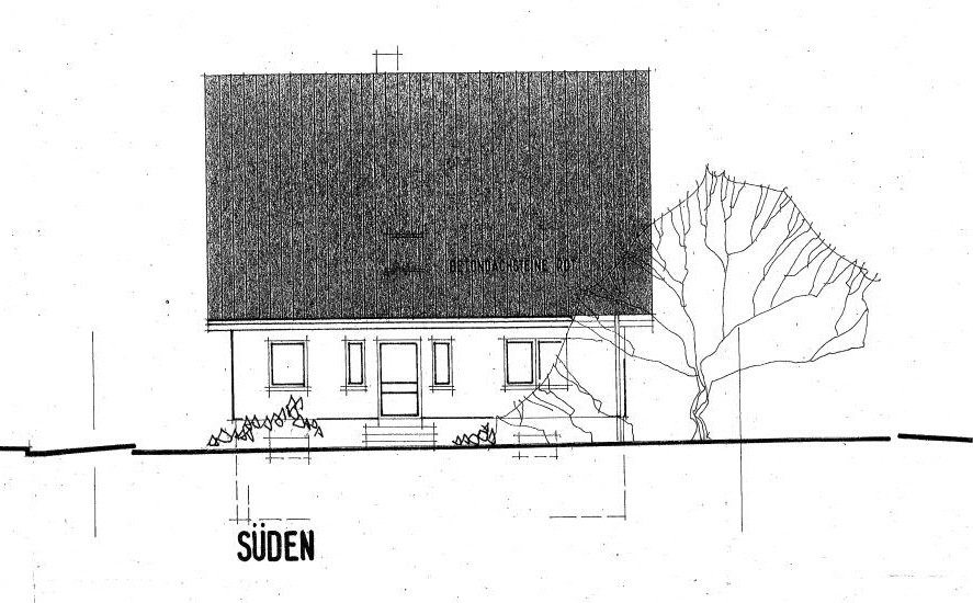 Ansicht Süden Ansicht Süden