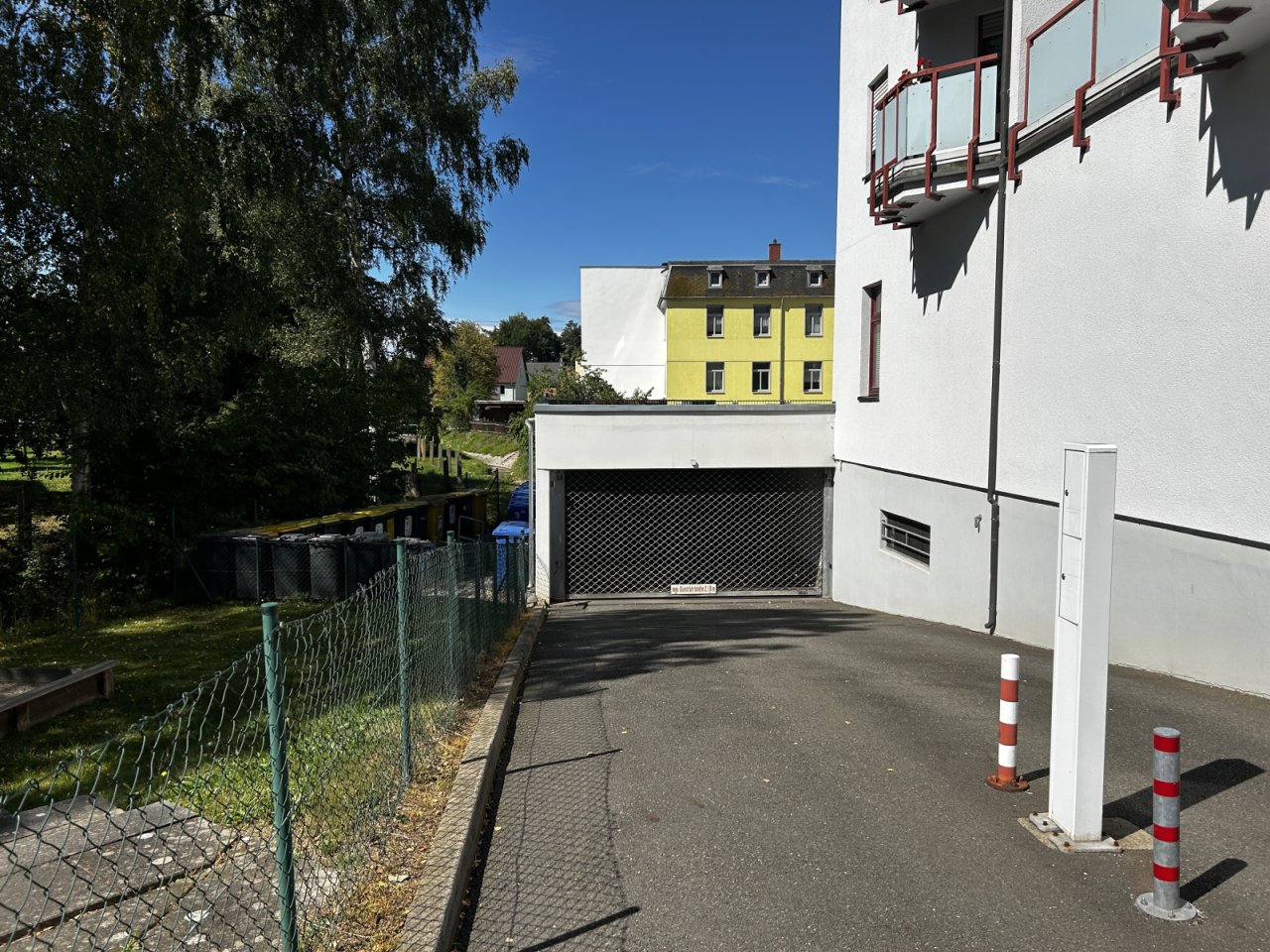 Tiefgaragenzufahrt
