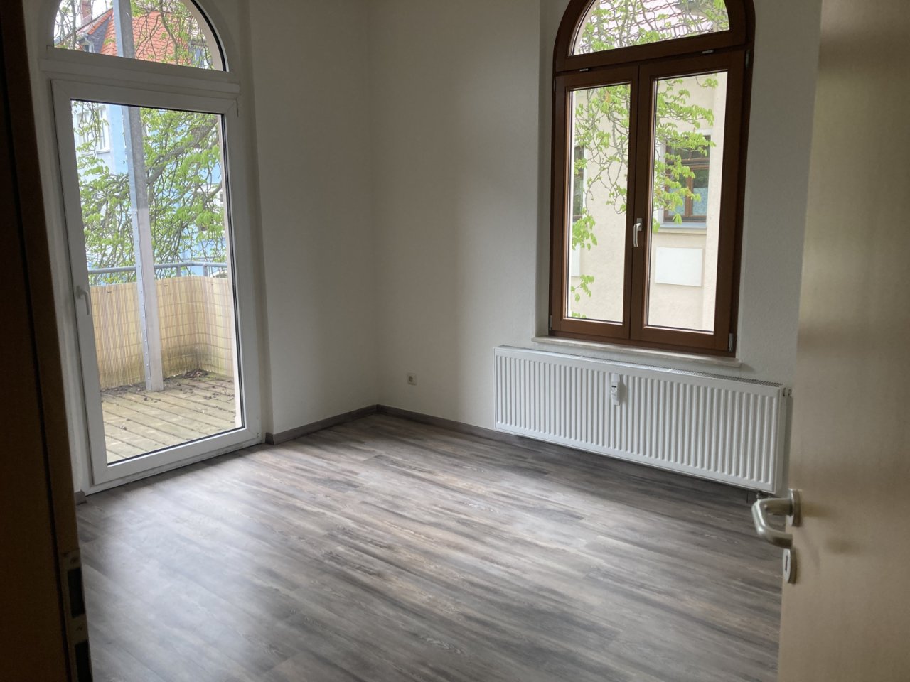 Schlafzimmer, Balkon