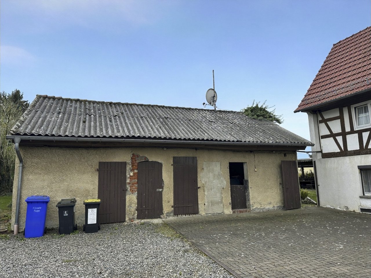 Ansicht ehem. Stallgebäude Ansicht ehem. Stallgebäude