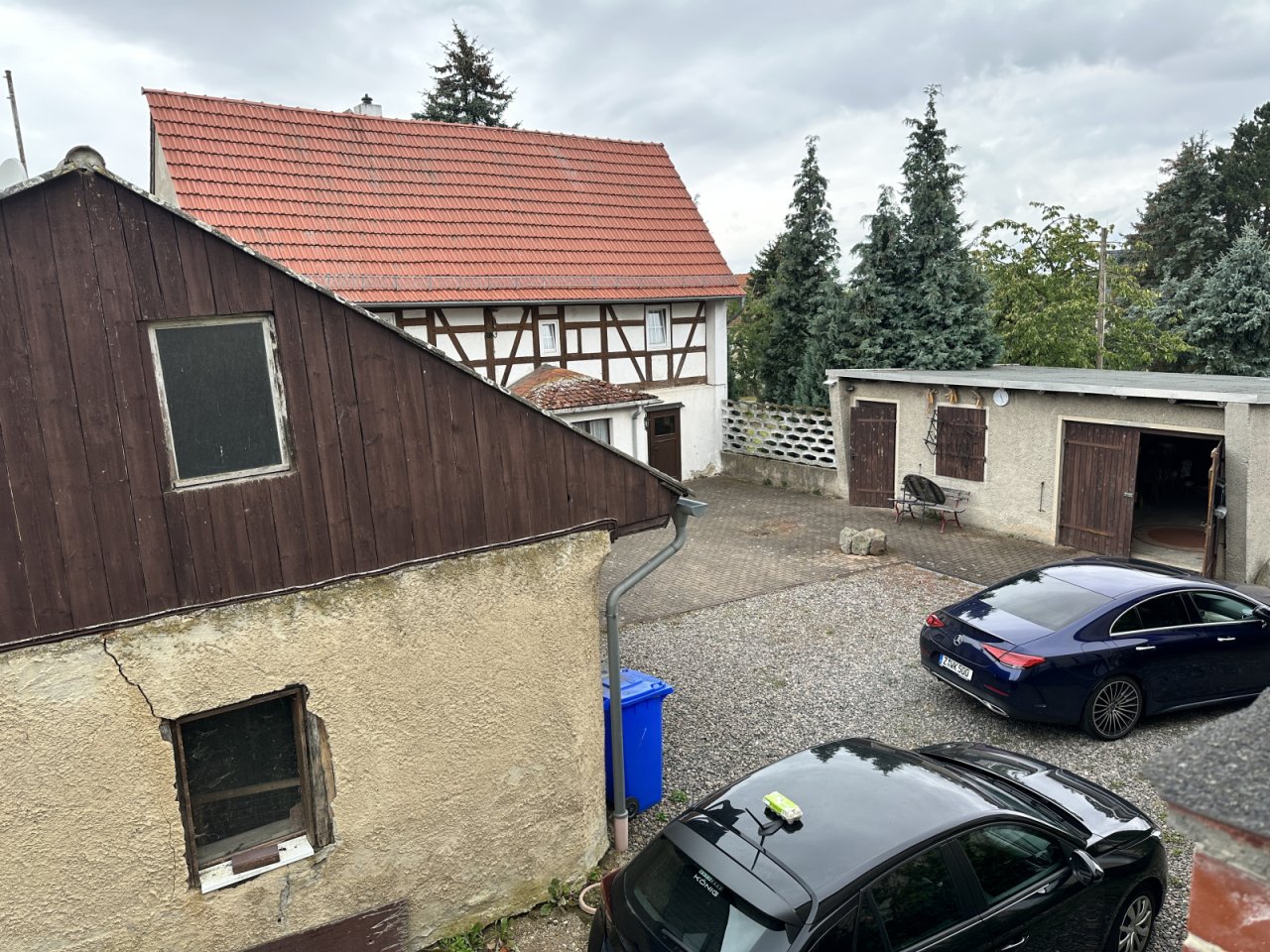 Blick in den Hofbereich Blick in den Hofbereich