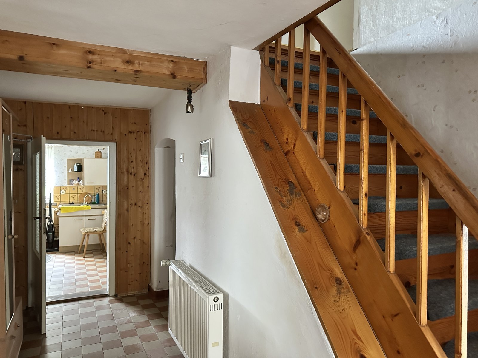 Aufgang zum OG Bauernhaus Aufgang zum OG Bauernhaus