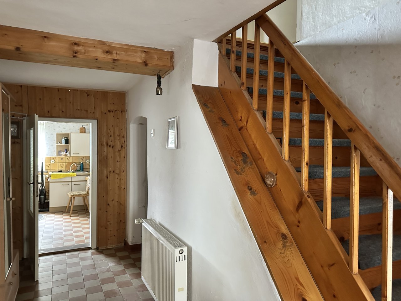 Aufgang zum OG Bauernhaus Aufgang zum OG Bauernhaus