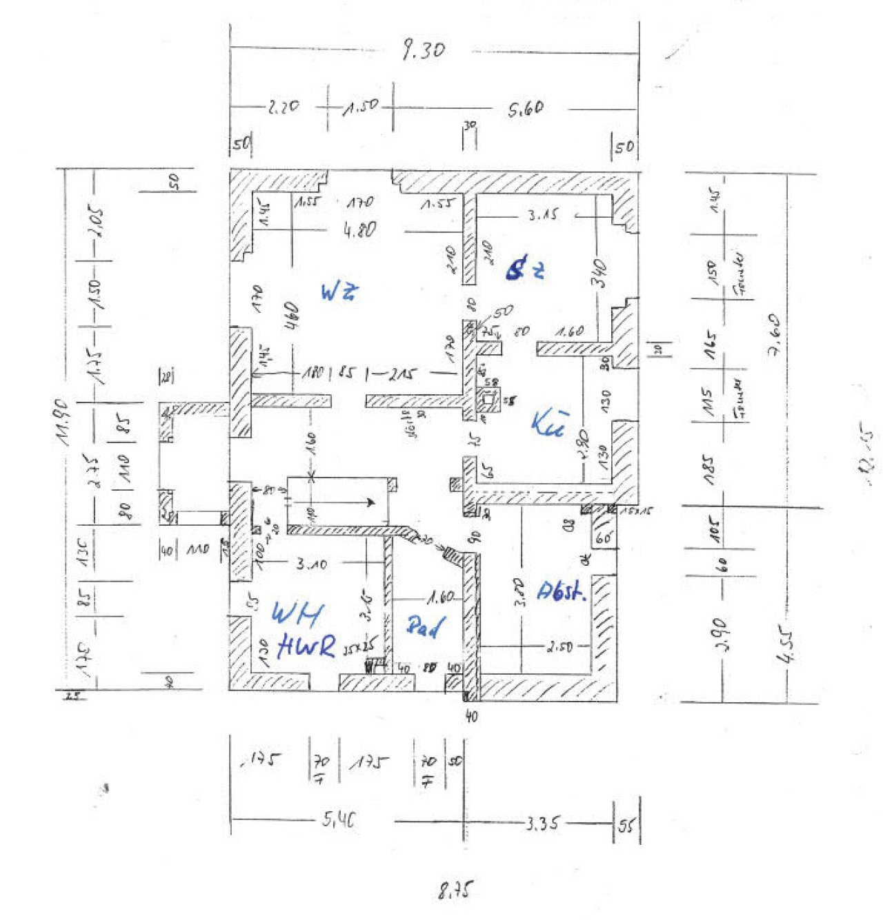 Grundriss EG Bauernhaus Grundriss EG Bauernhaus